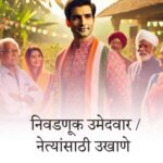 नेते, मंत्री, आमदार, खासदार, निवडणूकीला उभ्या असलेल्या उमेदवारांसाठी मराठी उखाणे | Best Marathi Ukhane for politician, leaders, ministers, MLAs, MPs, and election candidates